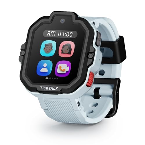 TickTalk 5 - 4G Kids Smart Watch with GPS and Emergency Features