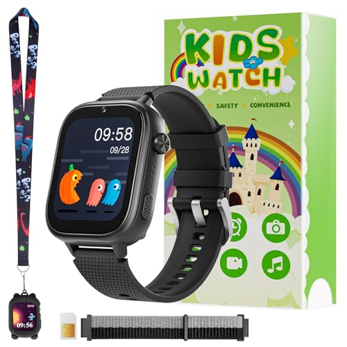 OKYUK 4G Kids Smartwatch: Multifunctional Timepiece
