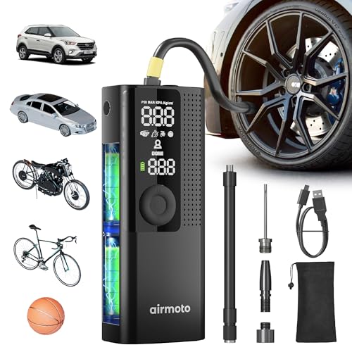 Airmoto Portable Tire Inflator & Air Compressor