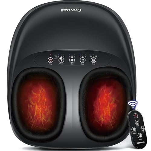 KNQZE Heat Therapy Foot Massager