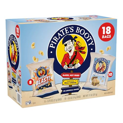 Pirate's Booty Cheese Puffs Variety Pack