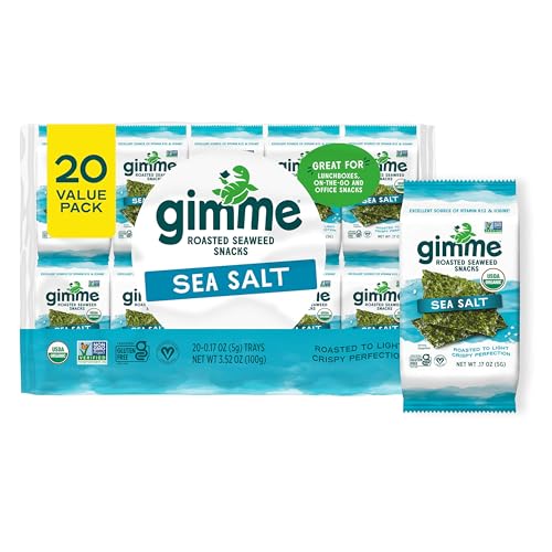 Gimme Seaweed Organic Premium Roasted Snacks