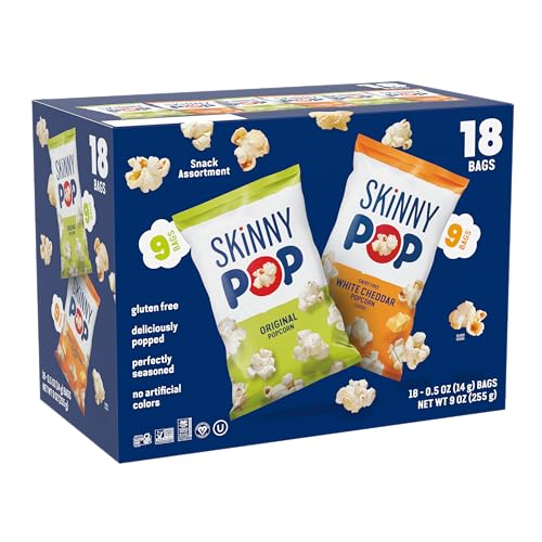 SkinnyPop Popcorn Snack Bags