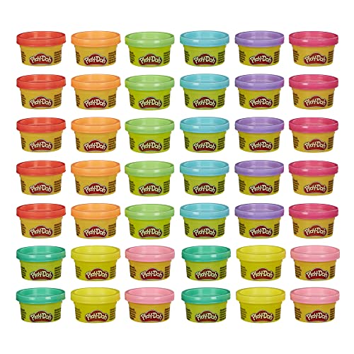 Play-Doh Bulk Handout 42-Pack, Preschool Creative Toy