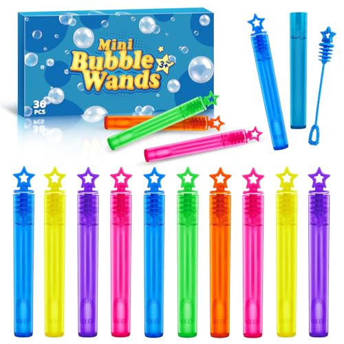36 Piece Mini Bubble Wand Set