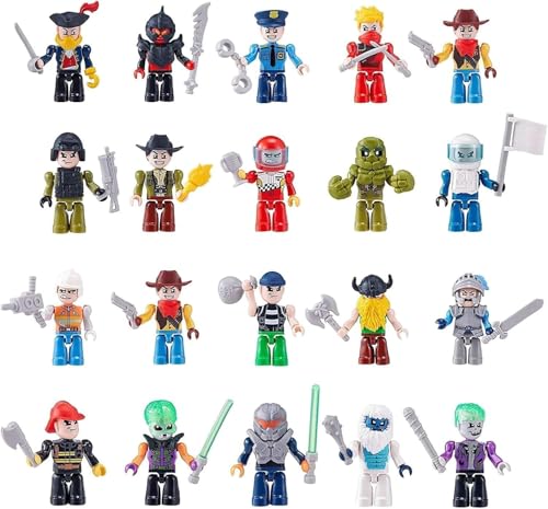 TWYWOR Assorted Building Blocks Minifigures Pack