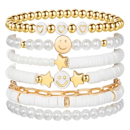 YALASOBA Polymer Clay Charm Bracelet Set