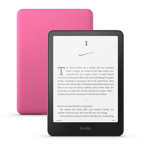 Amazon Kindle Paperwhite 16GB, 7" (Latest Model) - Raspberry