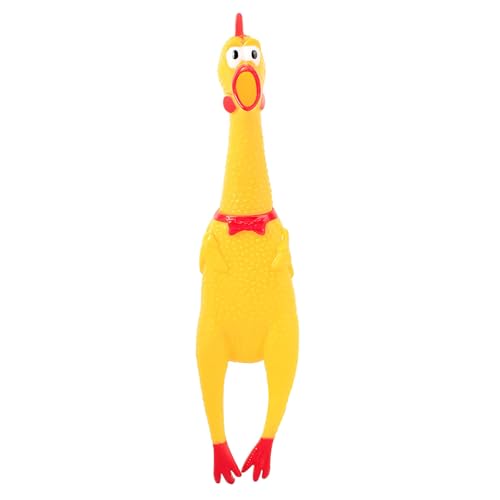 Poplay Squeaking Rubber Chicken Novelty Toys