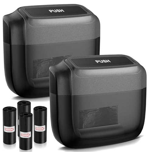 OUDEW Car Trash Can with Built-in Storage