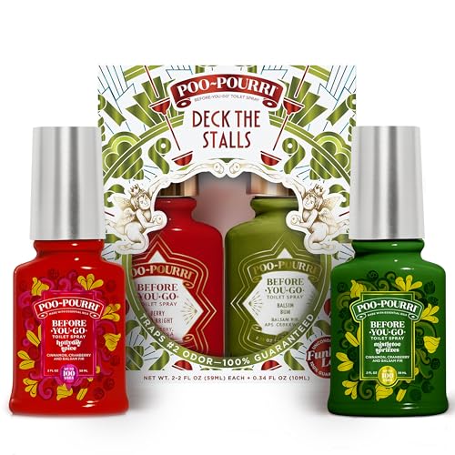 Poo-Pourri Holiday Aromas Toilet Spray Set