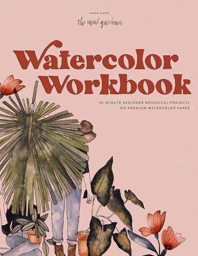 Watercolor Workbook: Botanical Beginner's Guide