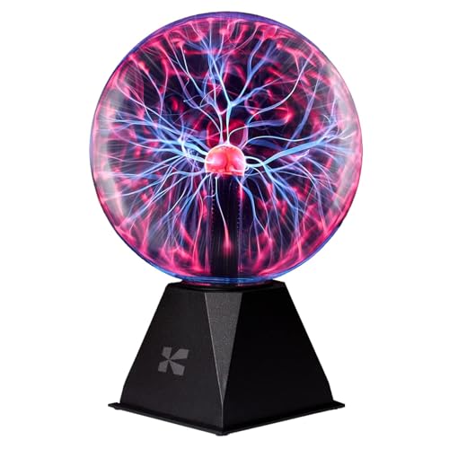 Katzco 7-Inch Interactive Plasma Ball Lamp