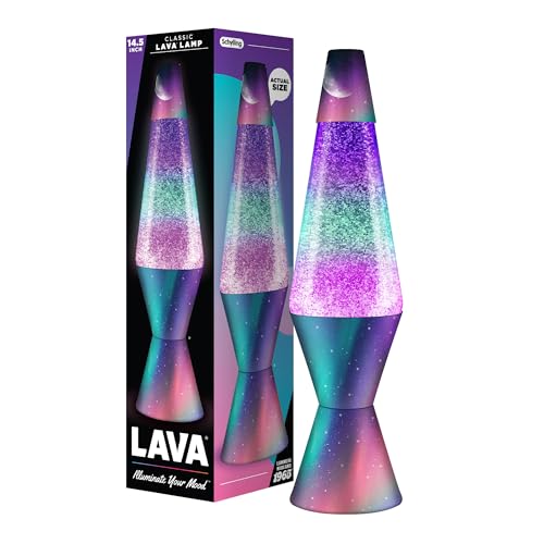 Lava® Lamp Polar Glimmer 14.5"