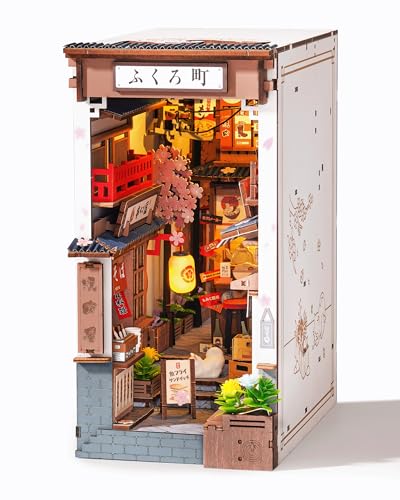 Rolife Sakura Wine Alley Book Nook Kit
