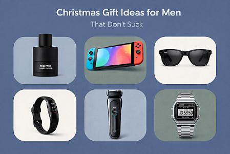Christmas gift ideas for men that dont suck